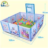 Quây bóng cho bé Doraemon có ném bóng rổ A999-224A