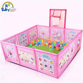 Quây bóng cho bé Hello Kitty có ném bóng rổ A999-223A