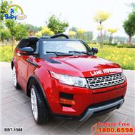 Ô tô điện trẻ em LANE ROVER màu đỏ phun sơn BBT-1588D