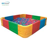 Quây bóng nhựa/Bể chơi hạt muồng vuông cỡ lớn BG9303