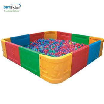 Quây bóng nhựa/Bể chơi hạt muồng vuông cỡ lớn BG9303