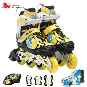 Bộ giầy, mũ, bảo vệ, túi Patin Cougar cao cấp MZS898B