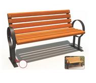 Ghế công viên nhập khẩu BH14706