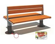 Ghế công viên nhập khẩu BH14901