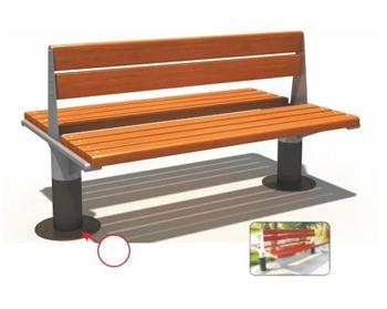 Ghế công viên nhập khẩu BH14901