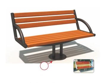 Ghế công viên nhập khẩu BH14902