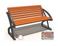 Ghế công viên nhập khẩu BH14904