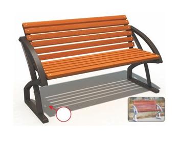 Ghế công viên nhập khẩu BH14904