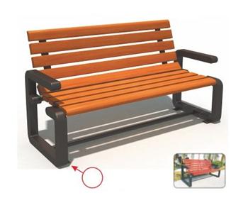 Ghế công viên nhập khẩu BH14905