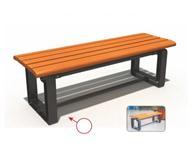 Ghế công viên nhập khẩu BH14906