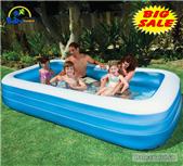 Bể bơi phao INTEX chữ nhật 58484 chất lượng, giá rẻ - 0439900366