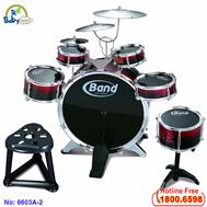 Bộ trống đồ chơi 10 chi tiết cho bé 6603A-2