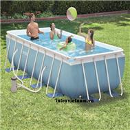 Bể bơi khung kim loại chịu lực 4m INTEX 28316