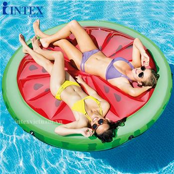 Phao bơi dưa hấu khổng lồ INTEX 56283