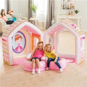 Nhà chơi bơm hơi công chúa đáng yêu intex 48635