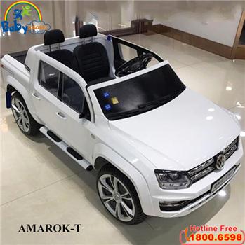Ô tô điện bản quyền Volkswagen Amarok trắng cao cấp