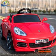 Ô tô điện trẻ em Porche siêu Hot màu đỏ BBT-2222D