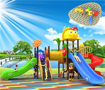 Cầu trượt liên hoàn nhập khẩu mẫu B37