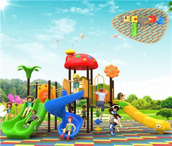 Cầu trượt liên hoàn nhập khẩu mẫu B44