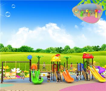 Cầu trượt liên hoàn nhập khẩu mẫu B55