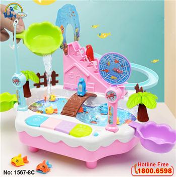 Công viên chim cánh cụt trượt tuyết có hồ câu cá 1567-8C