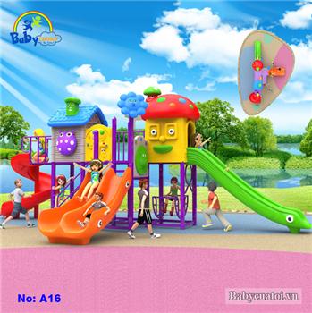 Cầu trượt liên hoàn nhập khẩu mẫu A16