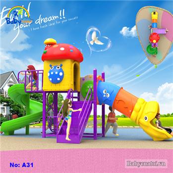 Cầu trượt liên hoàn nhập khẩu mẫu A31
