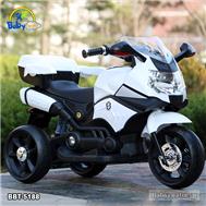 Xe máy điện trẻ em BMW 2 động cơ màu trắng BBT-5188T