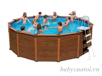 Bể bơi  INTEX khung KL chịu lực có máy lọc nước 54968