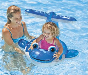 Phao bơi xỏ chân cá voi xanh INTEX 56593