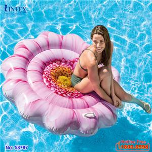 Phao bơi hoa cúc hồng khổng lồ INTEX 58787