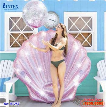 Phao bơi ngọc trai kim tuyết khổng lồ INTEX 57257