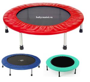 Bạt nhún trampoline tròn cho bé ĐK 150cm KT211-150