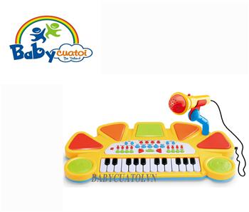 Đồ chơi âm nhạc - Đàn organ để bàn có ghi âm BB382A - 0439900366