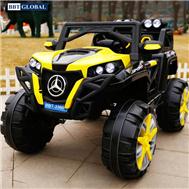 Ô tô điện trẻ em địa hình 4 động cơ BBT-3366N màu vàng