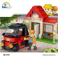 Bộ đồ chơi xếp hình cao cấp kỹ sư công trình CGBX4115