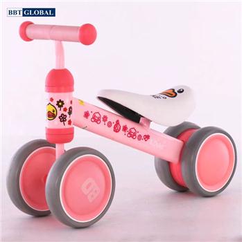 Xe chòi chân cho bé màu hồng Q4-H