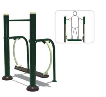 Máy tập lắc eo ngoài trời KXJS-058