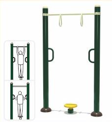 Thiết bị thể dục ngoài trời tập tay eo kết hợp KXJS-016