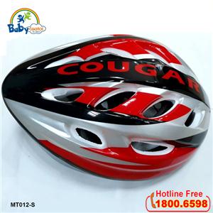 Mũ bảo hiểm Cougar cao cấp mầu đỏ size S MT012-SD