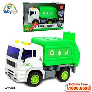 Mô hình đồ chơi xe môi trường có đèn và nhạc mẫu mới WY520A