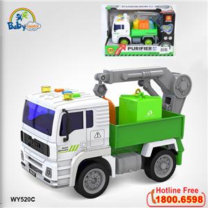 Mô hình đồ chơi xe môi trường có đèn và nhạc mẫu mới WY520C
