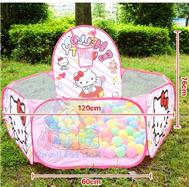 Nhà bóng cho bé Hello Kitty có ném bóng rổ 1381