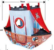 Nhà bóng cho bé tàu chiến hải tặc cướp biển Caribe HF002-A