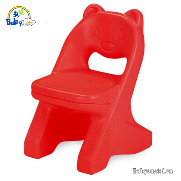 Ghế nhựa Hàn Quốc gấu đáng yêu HN469d