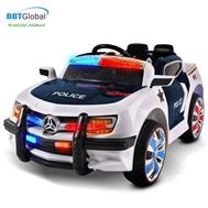 Ô tô điện trẻ em cảnh sát xanh trắng BBT-US911-X