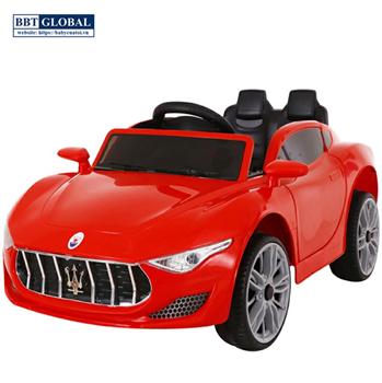 Xe ô tô điện trẻ em Maserati màu đỏ BBT-5599D