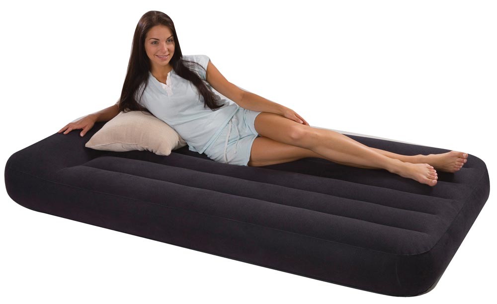 Intex-66779-Pillow-Rest-Classic-Single-Size-Airbed-with-built-in-electric-pump